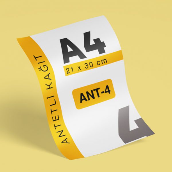 ANT 4 – Antetli Kağıt